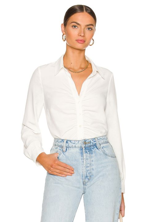 18 Best White Button-Up Shirts 2022 — Best White Button-Downs for Women