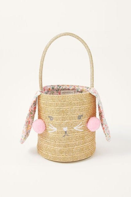 Ditsy Bunny Basket Bag