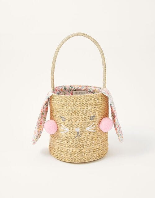 Ditsy Bunny Basket Bag