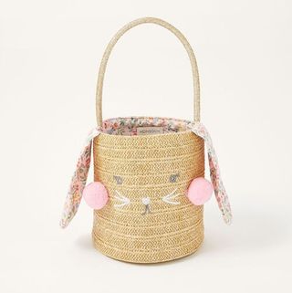 Ditsy Bunny Basket Bag