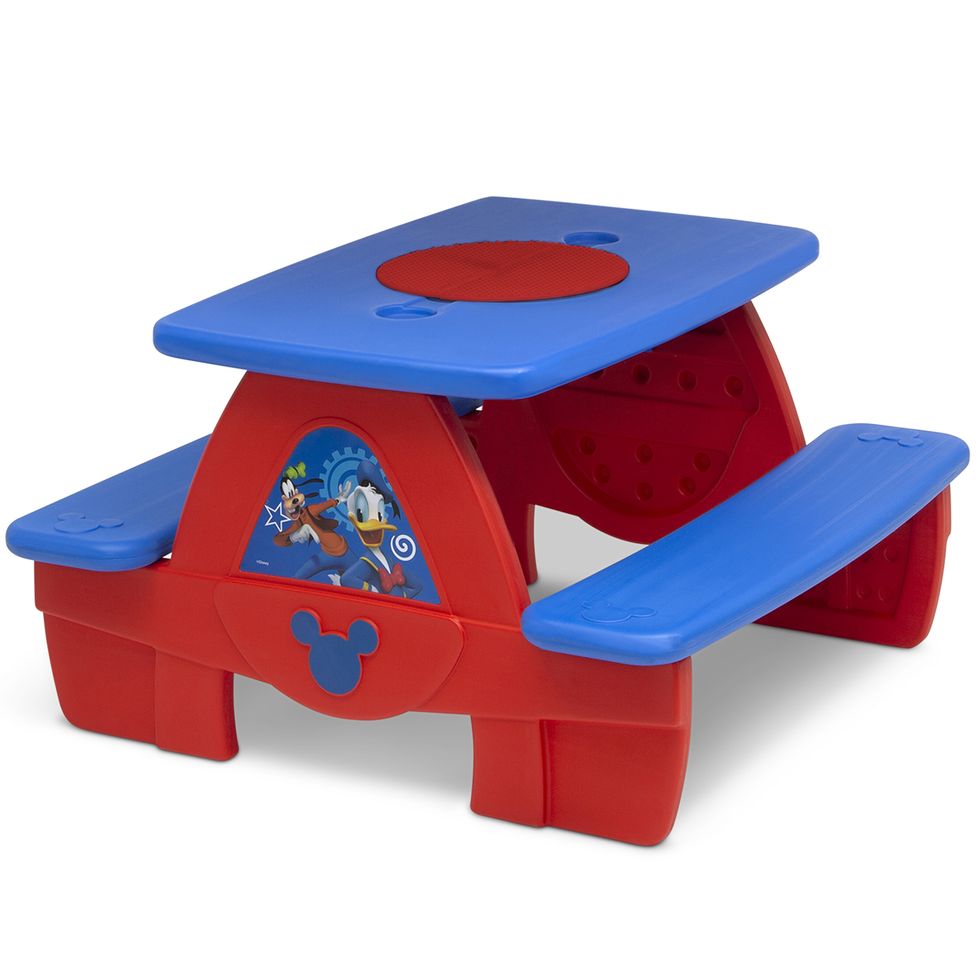 Mickey Mouse 4-Seat Activity Picnic Table 