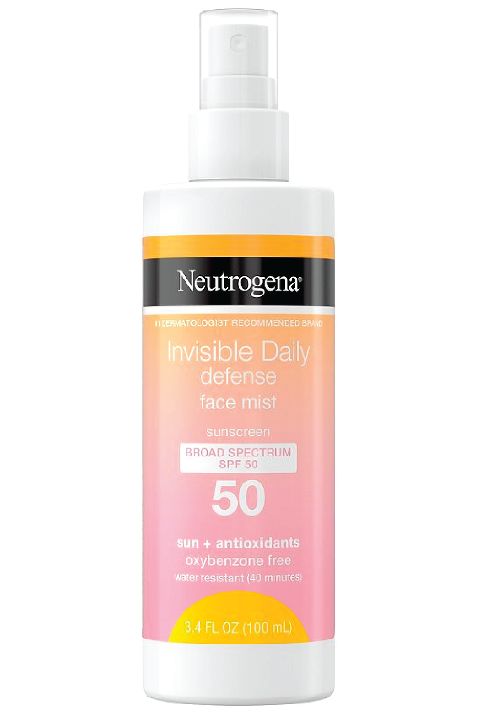 Neutrogena Invisible Daily Defense Face Mist SPF 50
