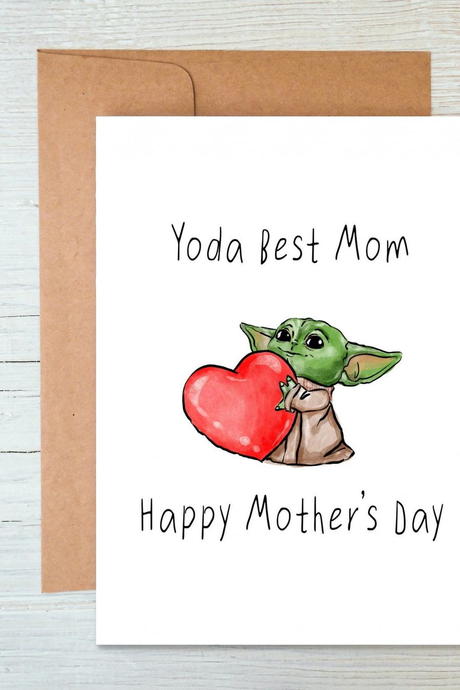 Yoda Mother’s Day Card