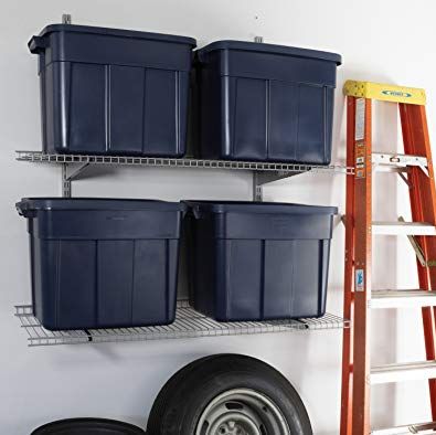 Invest in durable, stackable storage containers. 