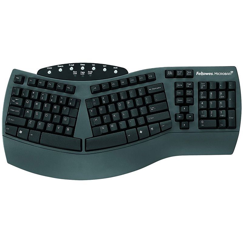 ergonomic keyboard for tennis elbow