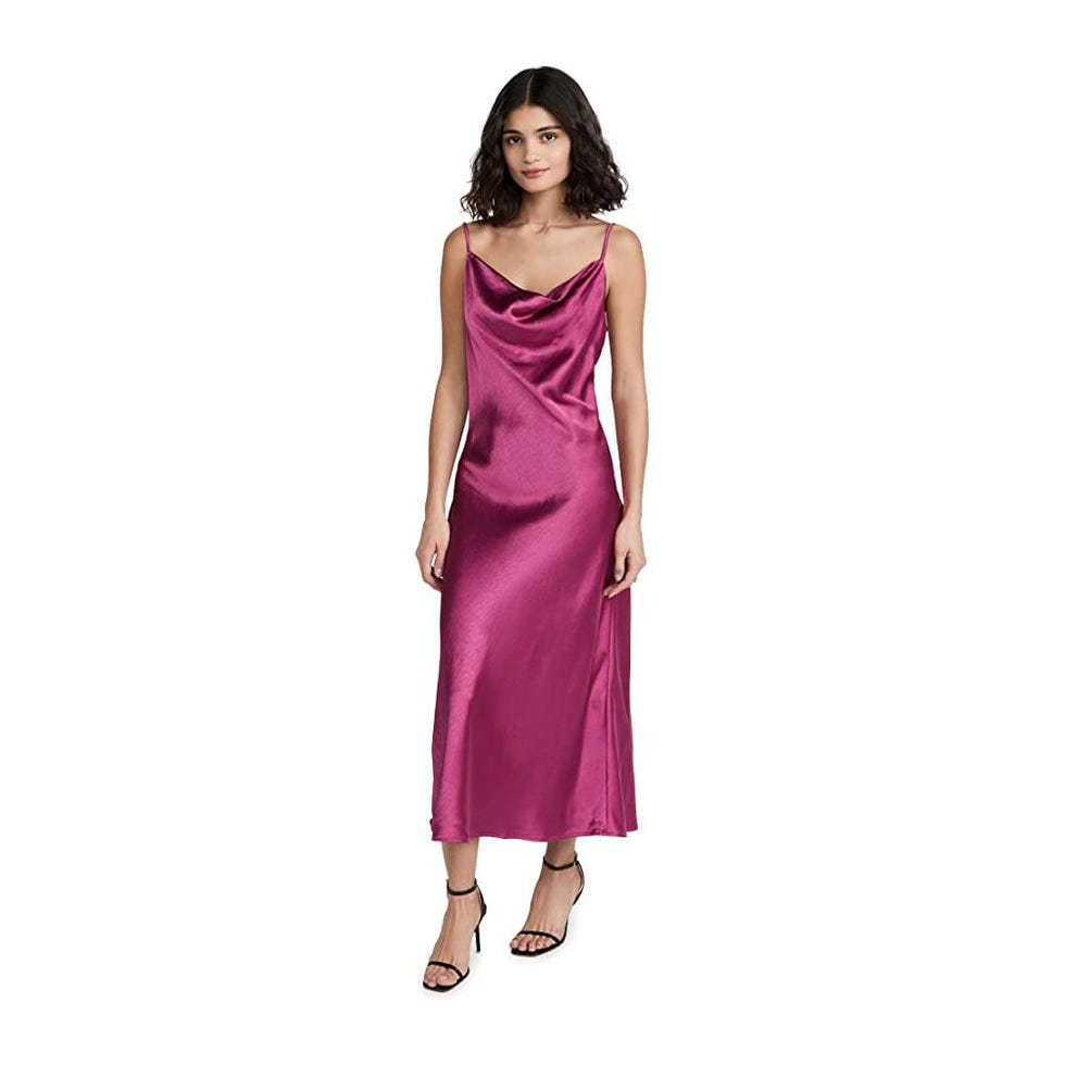 endless rose Women's Satin Midi Dress