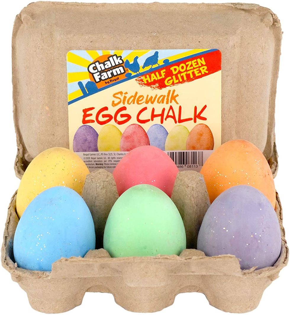 RUODON 24 Pack Easter Sidewalk Chalk Set with Easter Eggs Bunny for Kids  Boys Girls Toddlers Colorful Art Chalk Bulk for Easter Basket Stuffers  Gifts Exchange Gifts