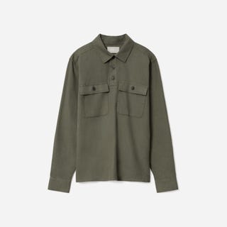 Everlane Flannel Popover Shirt