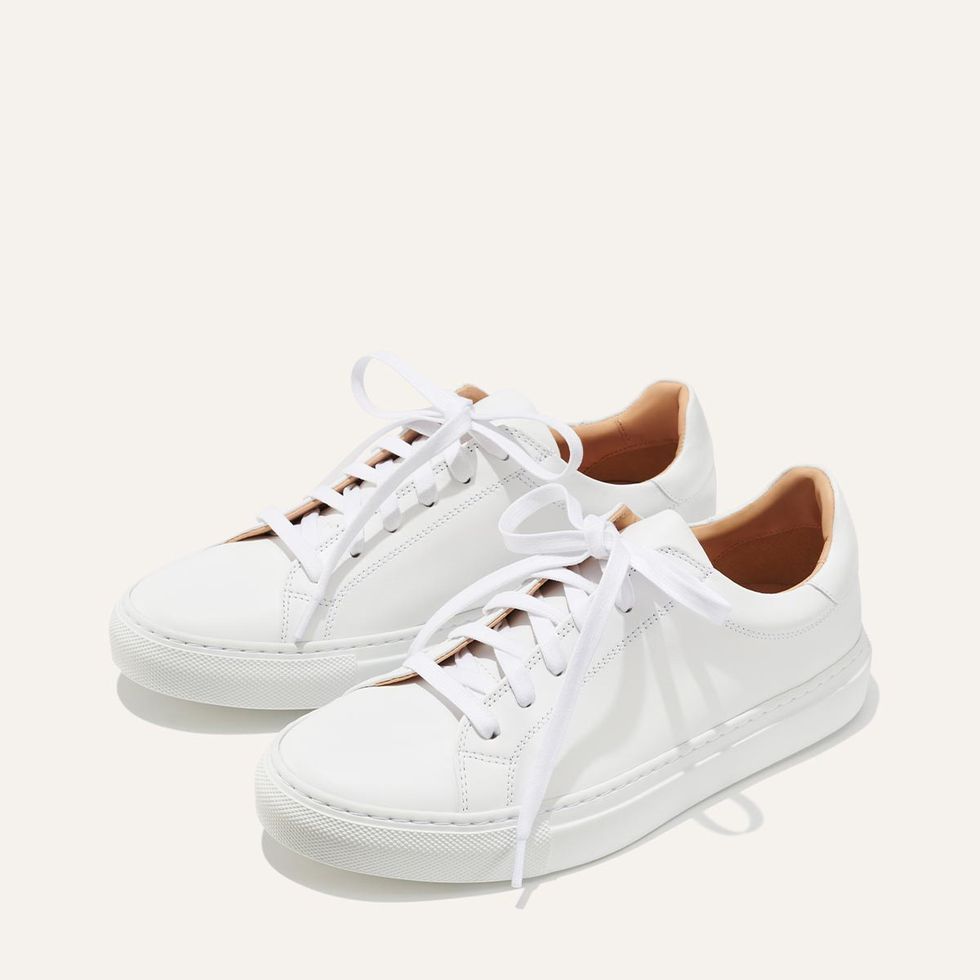 2022 Women Sneakers White Shoes Flat Platform Genuine Leather