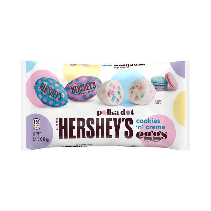 Hershey's Polka Dot Cookies 'n Creme Eggs 