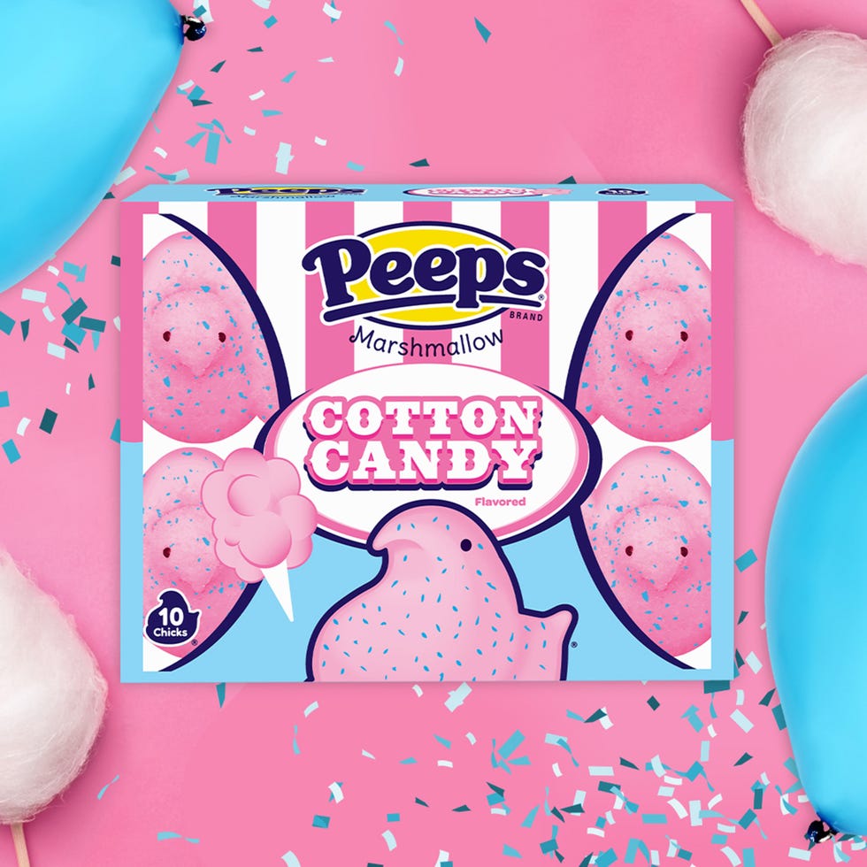 Cotton Candy Flavored Marshmallow Chicks