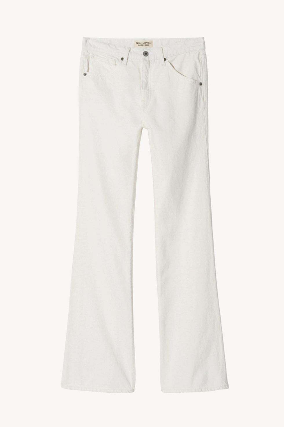 White Bell Bottom Jeans - Your Ticket to Looking Good, Standing