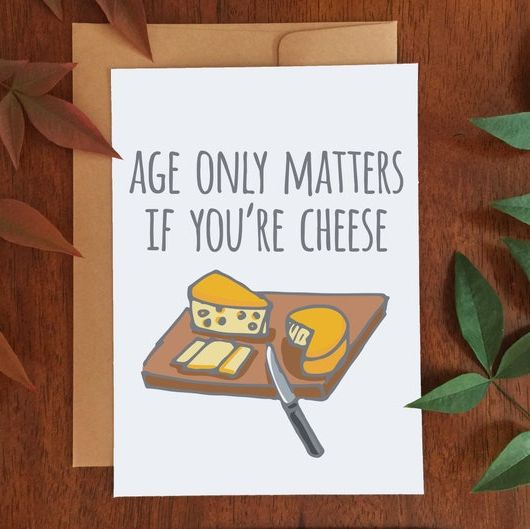 Funny Aging Birthday Card