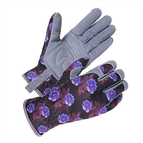 Garden Gloves with Deerskin Leather Suede