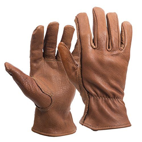 American Made Buffalo Leather Work Gloves
