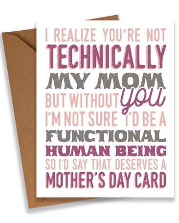 Funny Mother’s Day Card