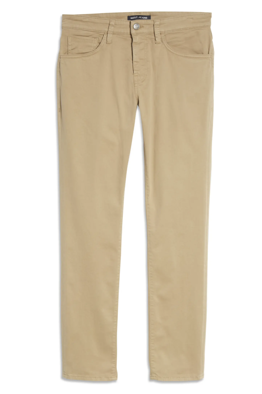 Marcus Slim Straight-Leg Five-Pocket Khaki Pants