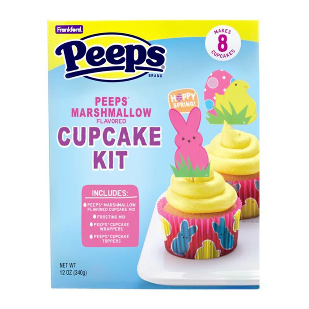 Peeps Marshmallow Flavored Cupcake Kit
