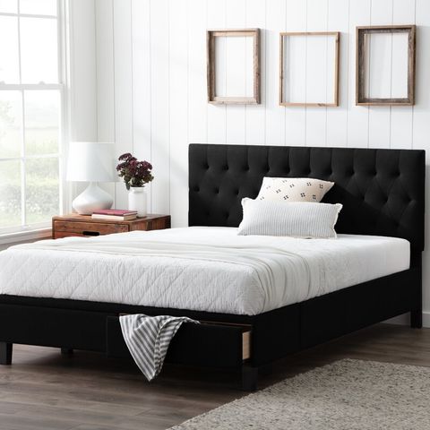 14 Best Bed Frames Of 2022, Bed Frame With Storage On Top