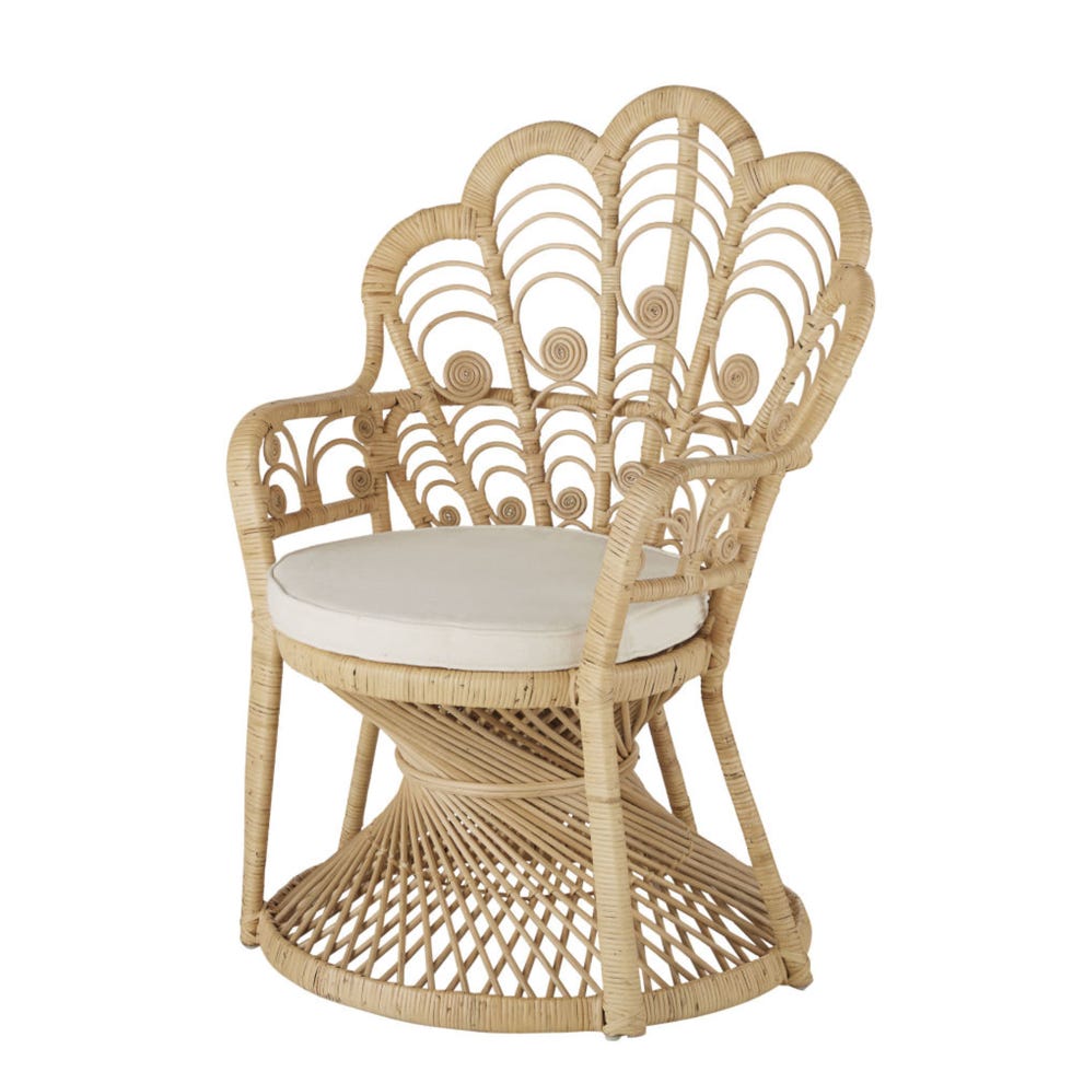 Sillón de ratán