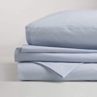 Comfort Washed Cotton Percale Sheet Set