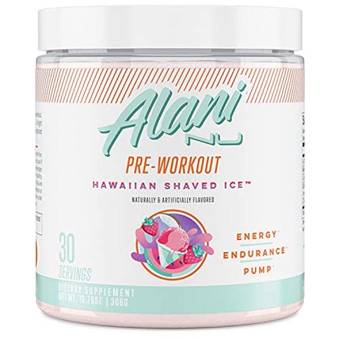 Alani Nu Pre-Workout Hawaiian Shaved Ice, 303 g