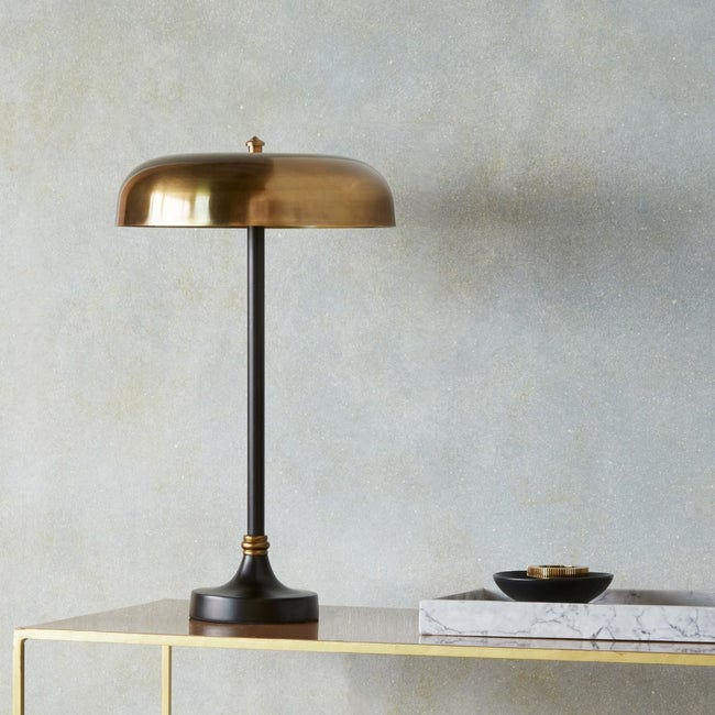 Porcini Table Lamp, Black