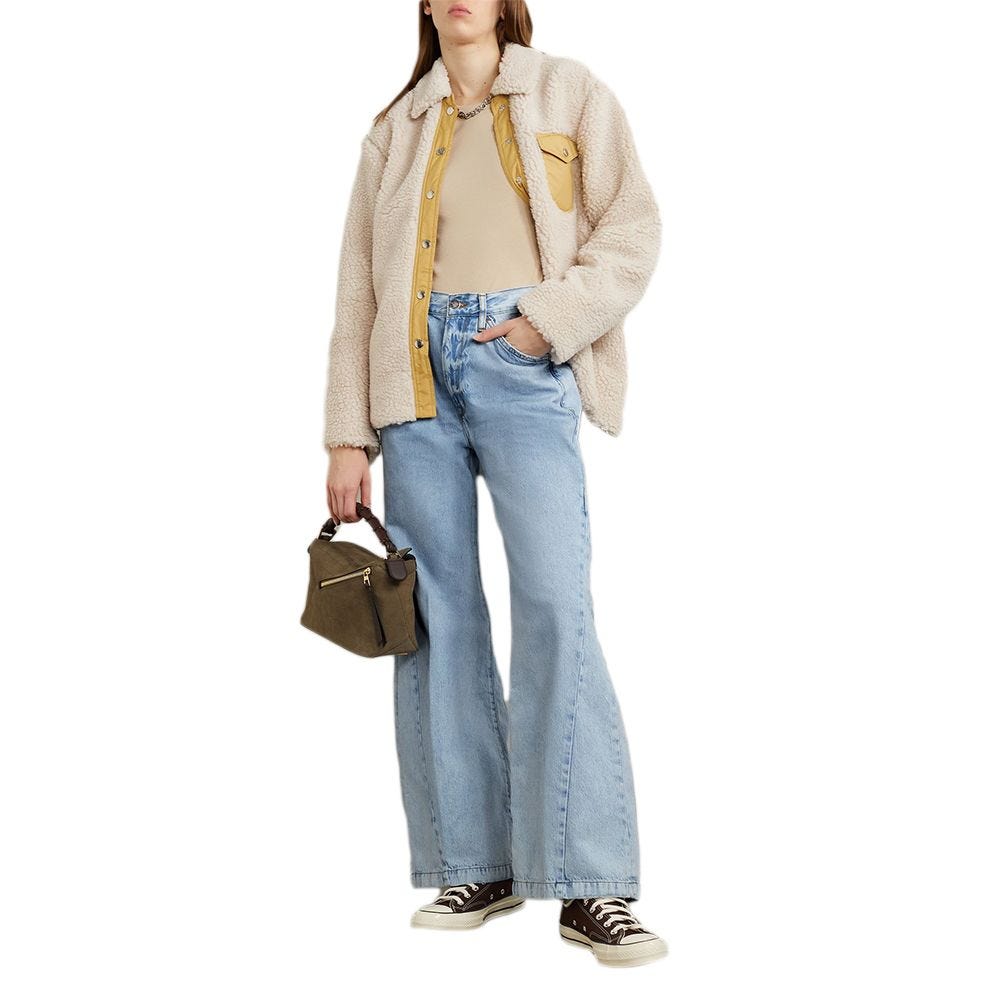 Le Baggy high-rise wide-leg jeans