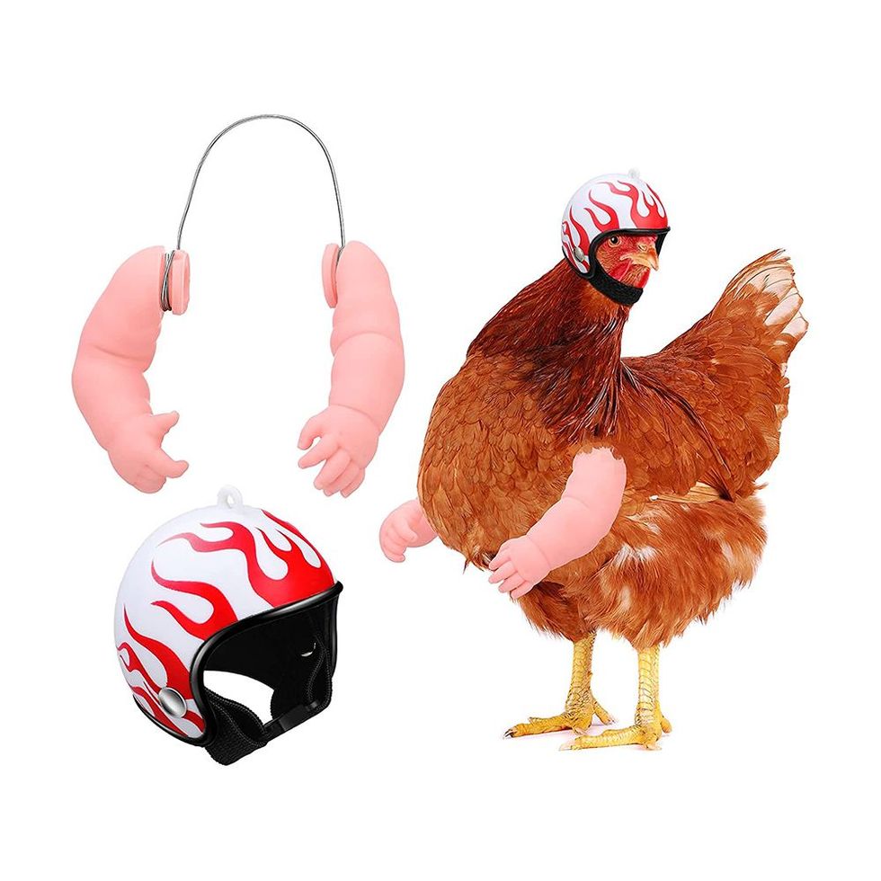 Black Strong Chicken Limited Edition Arms Gag Gift Chicken Arms for Chicken