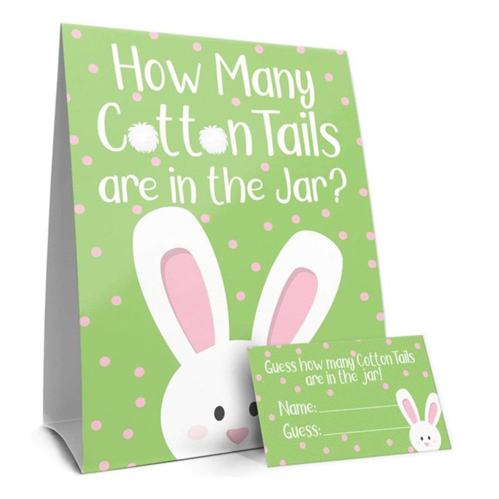 How Many Cotton Tails Guessing Game