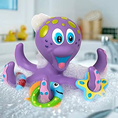 Floating Purple Octopus