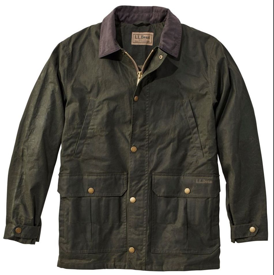 Double L Waxed-Cotton Upland Coat
