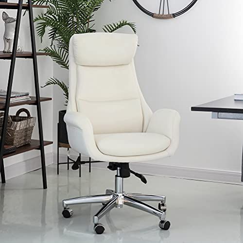 Leather High-Back Office Chair