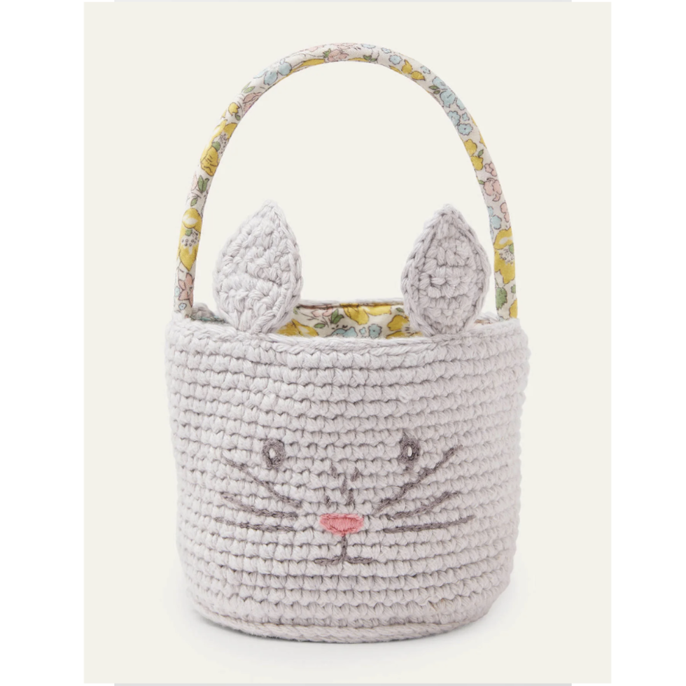 Crochet Bunny Basket