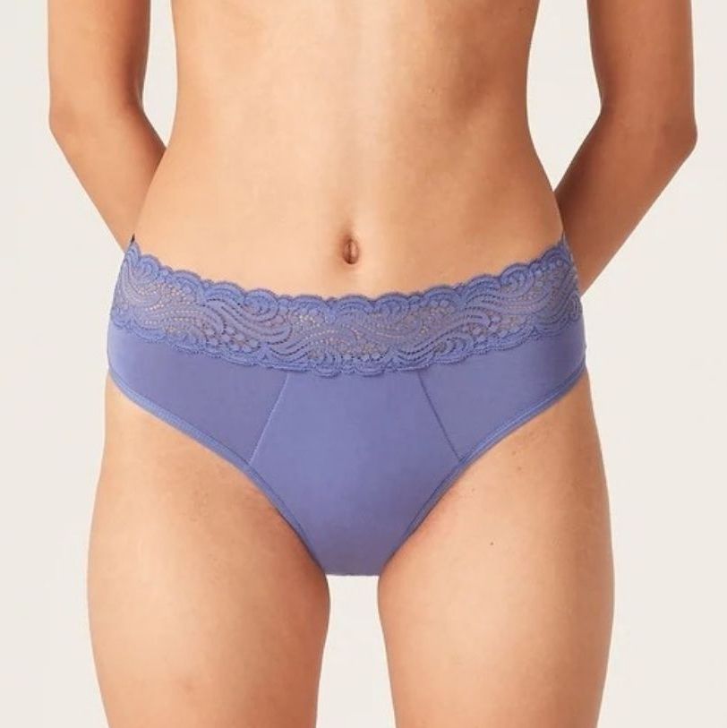 Period Underwear Women's Hipster Cotton Briefs Sexy V-waist Leak-proof  Postpartum Teens Menstrual Panties