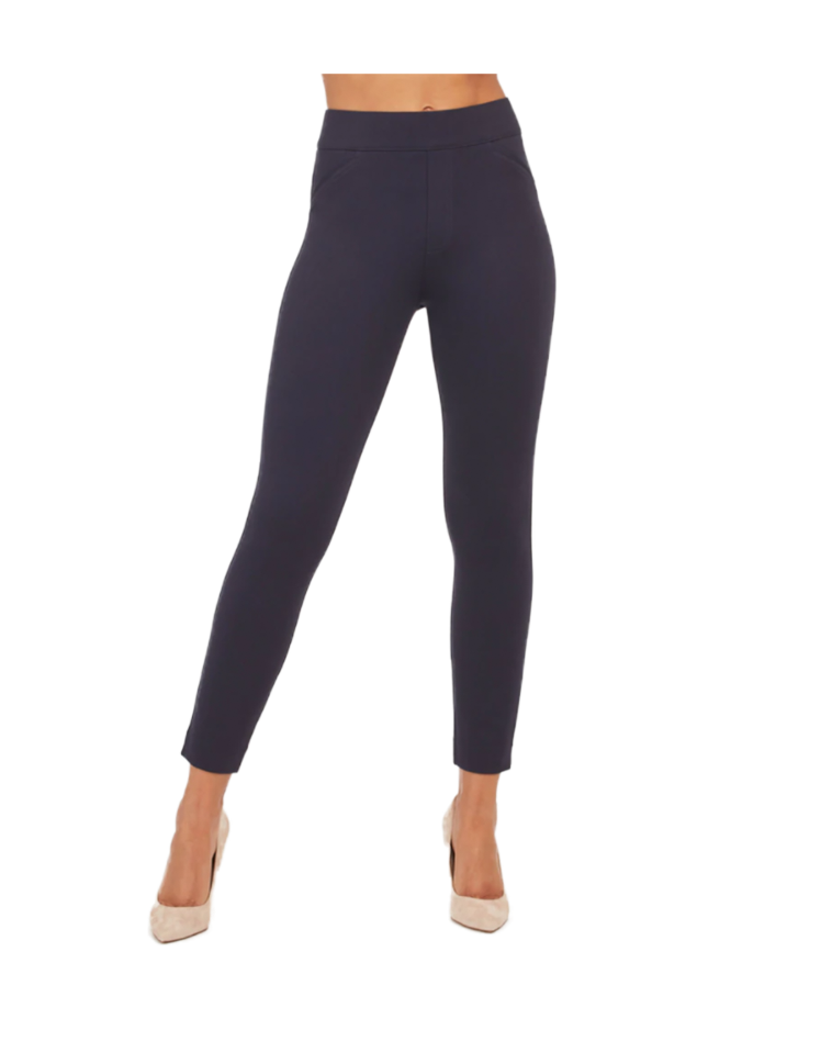 Spanx Assets by Solid Black Seamless Slimming Shaping Leggings Large - $27  New With Tags - From Jennifer