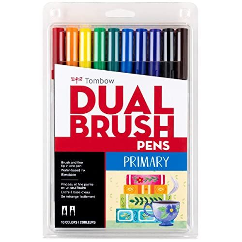 Dual Brush Pen Art Markers