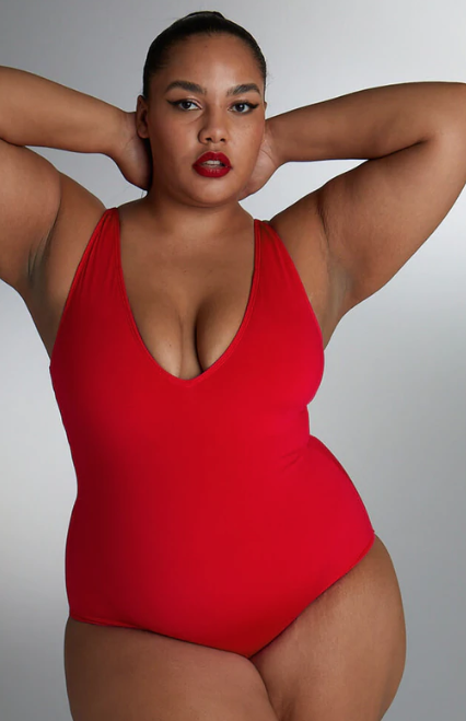 big women in bathing suits