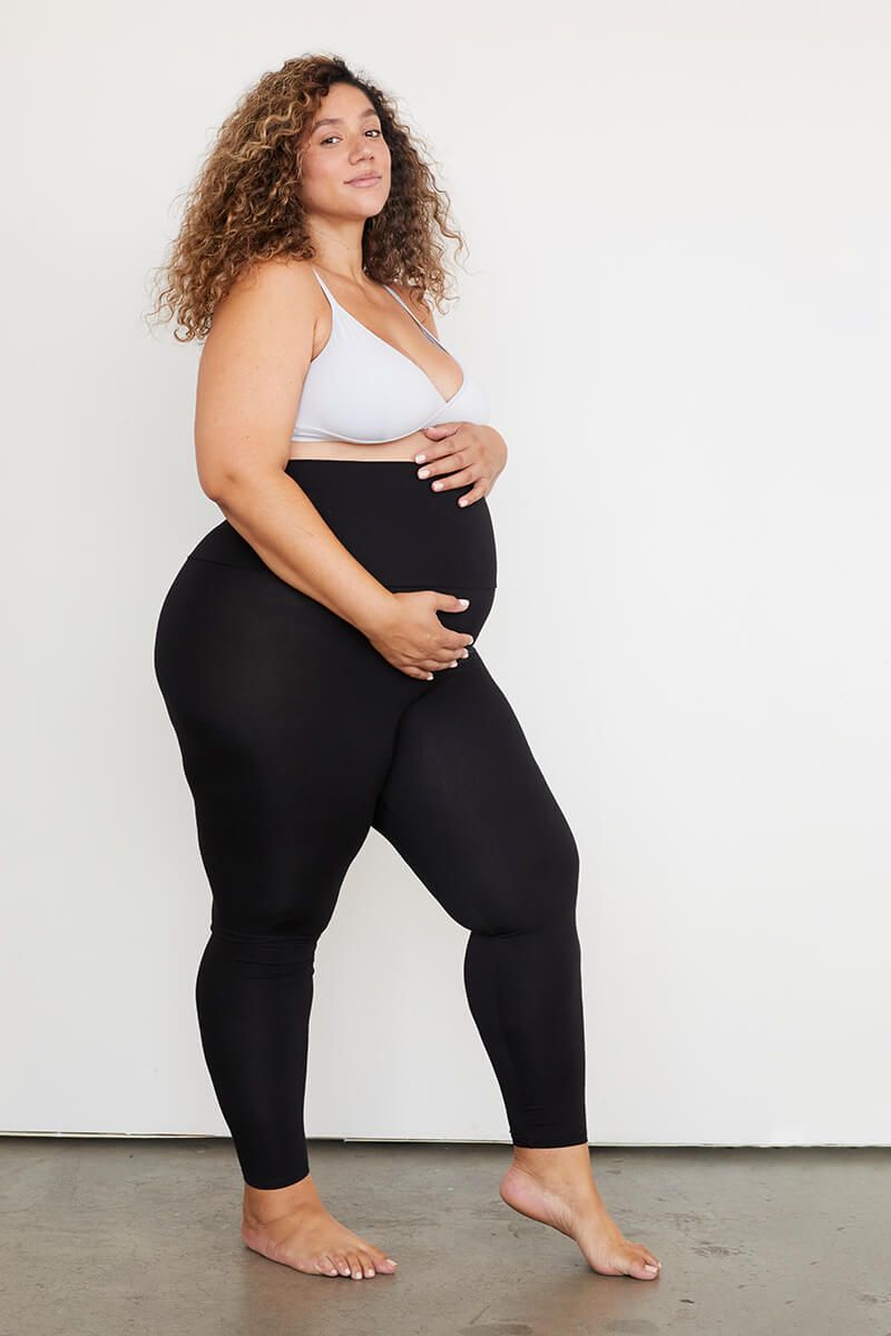Thick Comfortable Maternity Cotton Leggings Full Ankle Length PREGNANCY