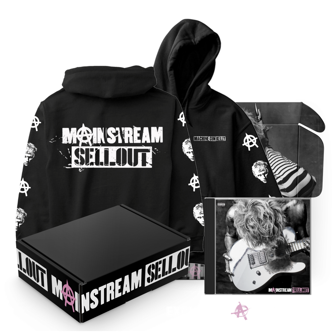 Mainstream Sellout CD + Anarchy Hoodie Autograph Box Set
