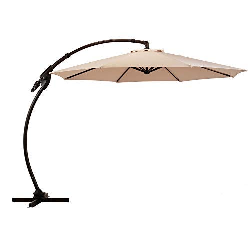 Grand Patio Napoli 11-Foot Cantilever Umbrella