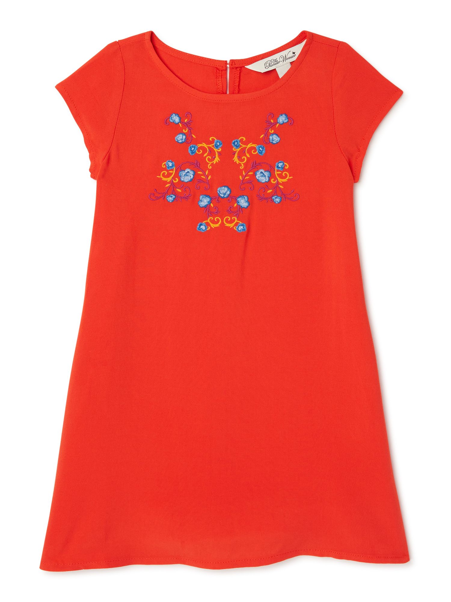 The Pioneer Woman Mommy and Me Toddler Girls Embroidered Dress