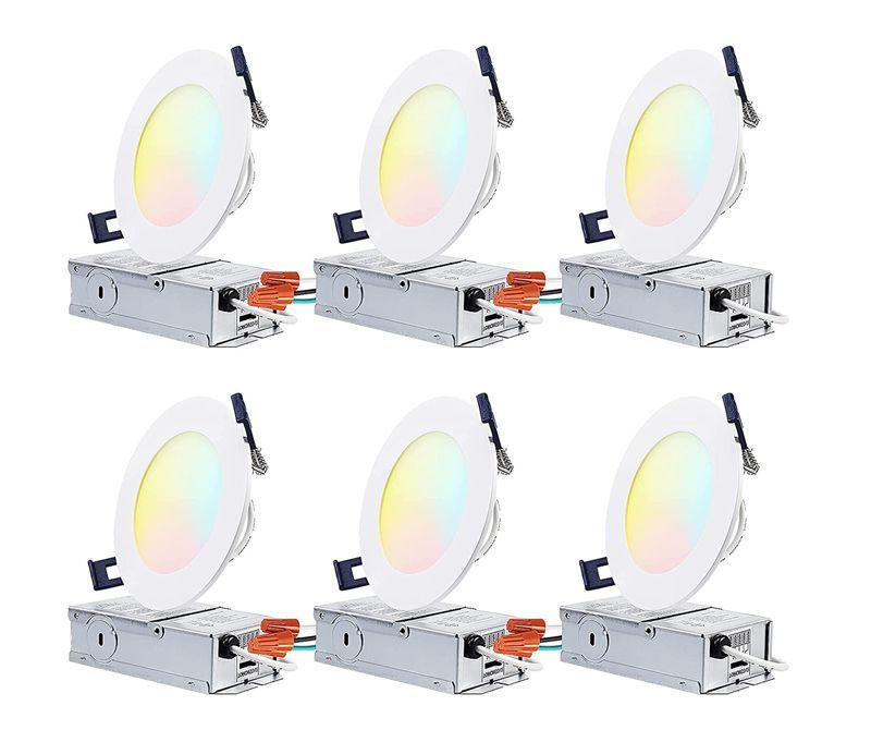 4-Inch Color SelectableLED Recessed Lights