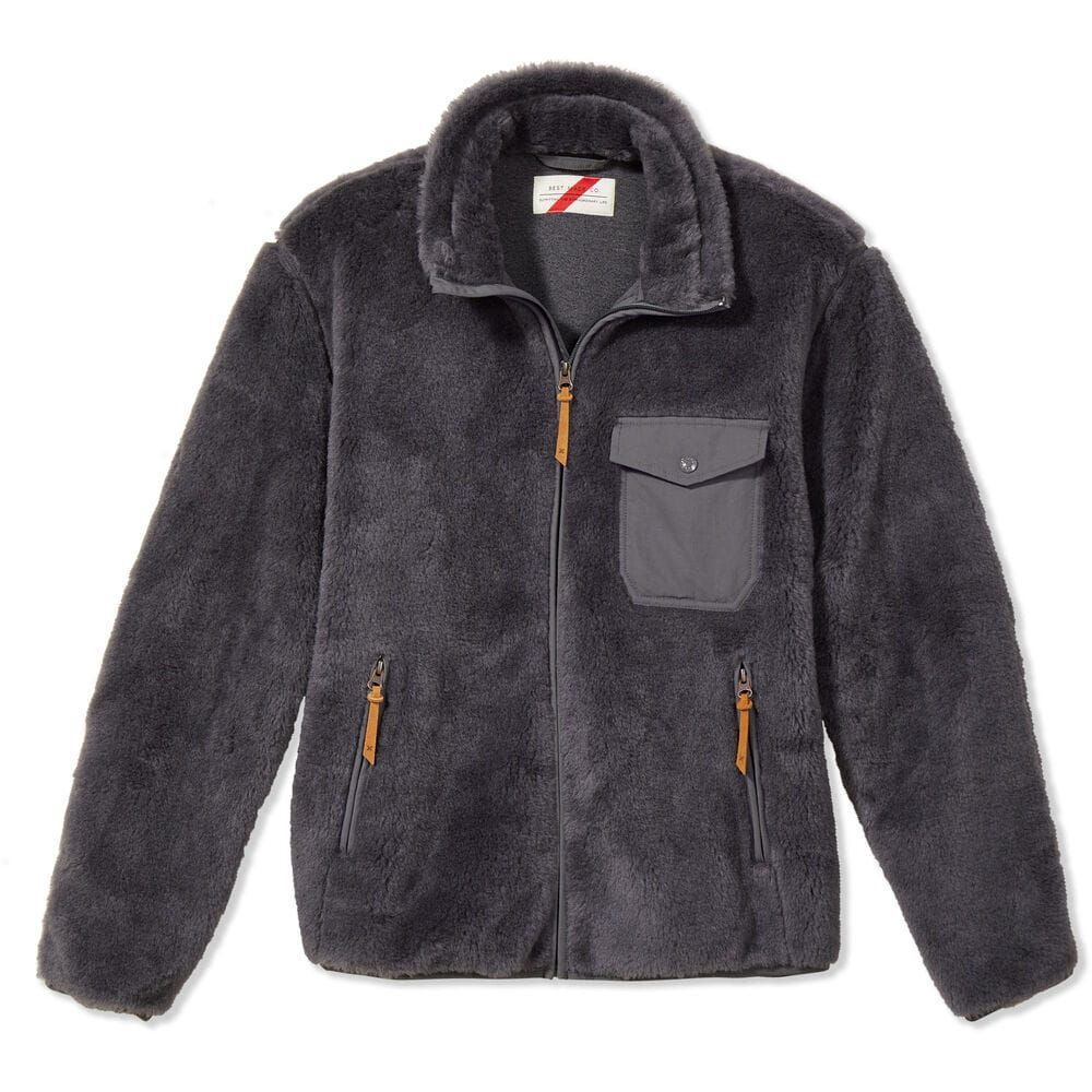 Men's Best Made Sherpa Zip Up Jacket
