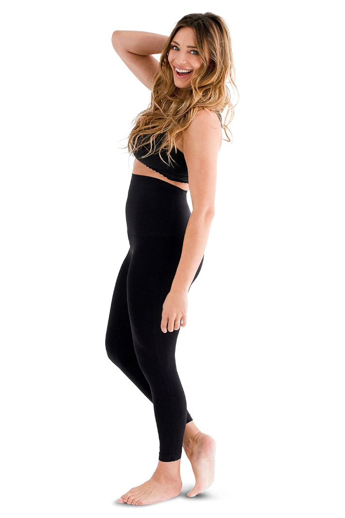 LMMYUN Women's Maternity Workout Leggings Over The Belly Pregnancy