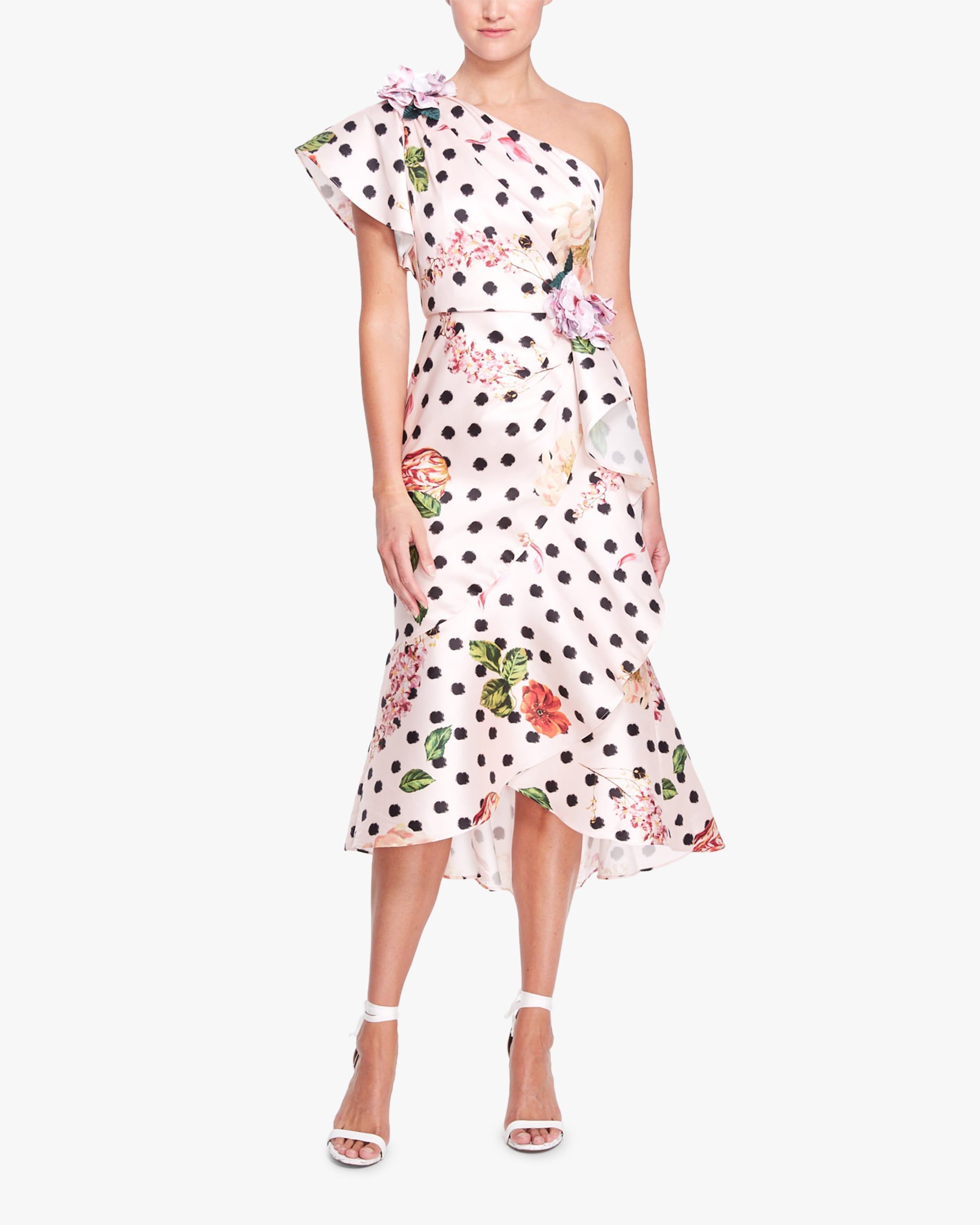 polka dot derby dress