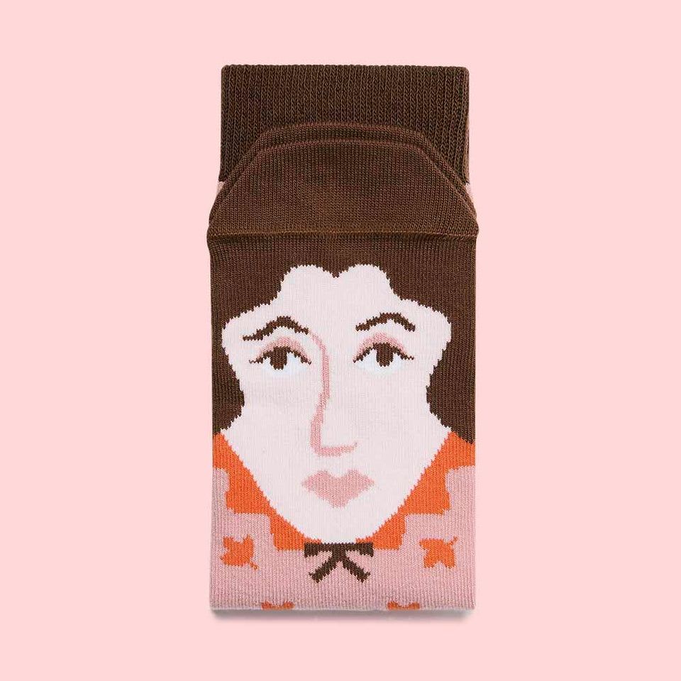 Funky Socks for Book Lovers Virginia Wool