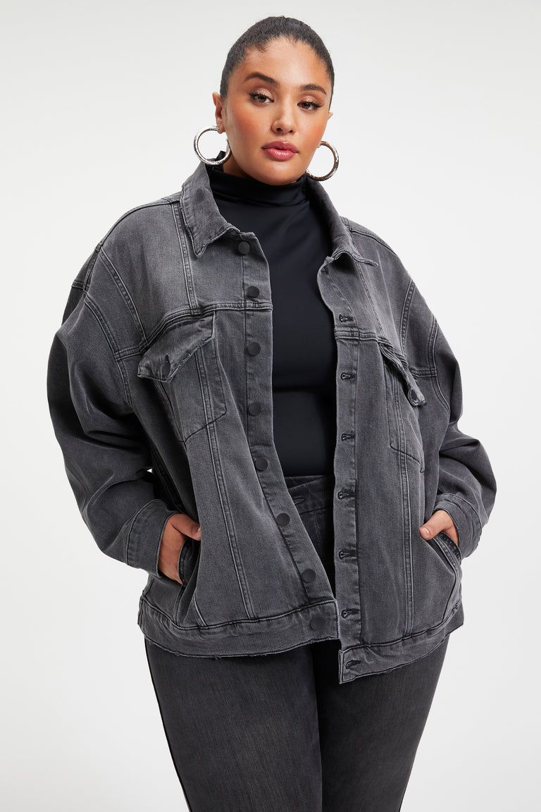 best women's oversized denim jacket