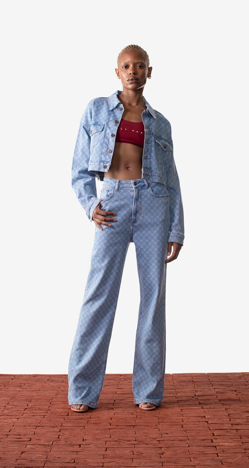 Blue Monogram Mily Jacket