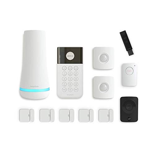 Sistema de seguridad para el hogar inalámbrico de 12 piezas con cámara HD 